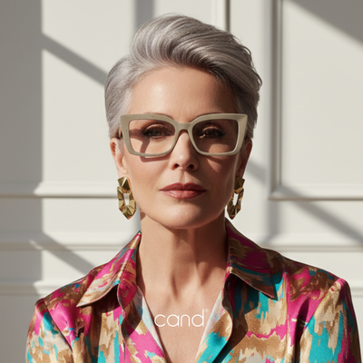 Óculos de Grau 2 em 1 Clip-On Feminino - Las Vegas®