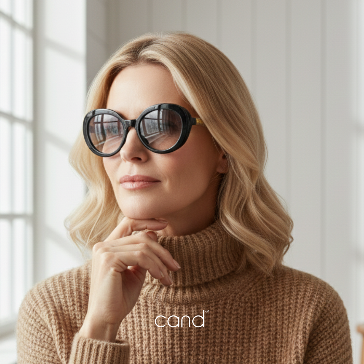 Óculos de Grau 2 em 1 Clip-On Feminino - Nancy®