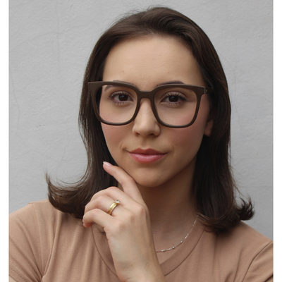 Óculos de Grau Feminino Acetato - Islândia®