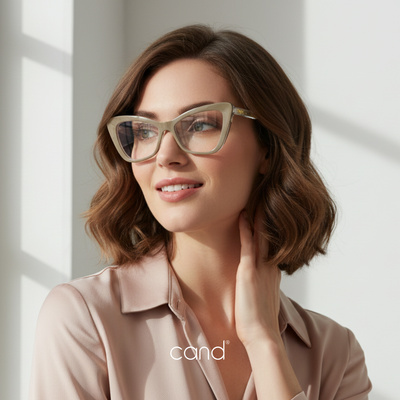 Óculos de Grau 2 em 1 Clip-On Feminino - Aurora®