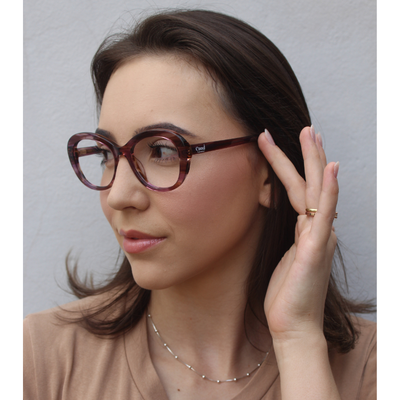 Óculos de Grau Feminino Acetato - Maldivas®