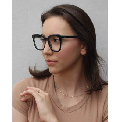 Óculos de Grau Feminino Acetato - Islândia®