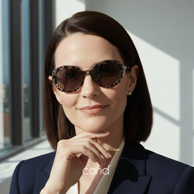 Óculos de Grau 2 em 1 Clip-On Feminino - Nancy®