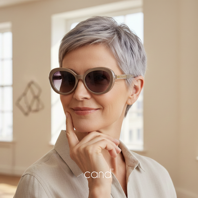 Óculos de Grau 2 em 1 Clip-On Feminino - Nancy®