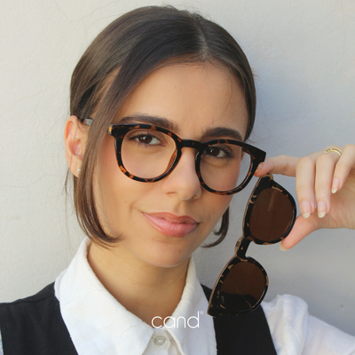 Óculos de Grau 2 em 1 Clip-On Feminino - Bélgica®