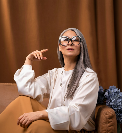 Óculos de Grau Feminino Acetato - Turin®