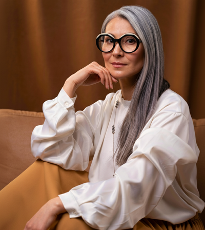 Óculos de Grau Feminino Acetato - Turin®