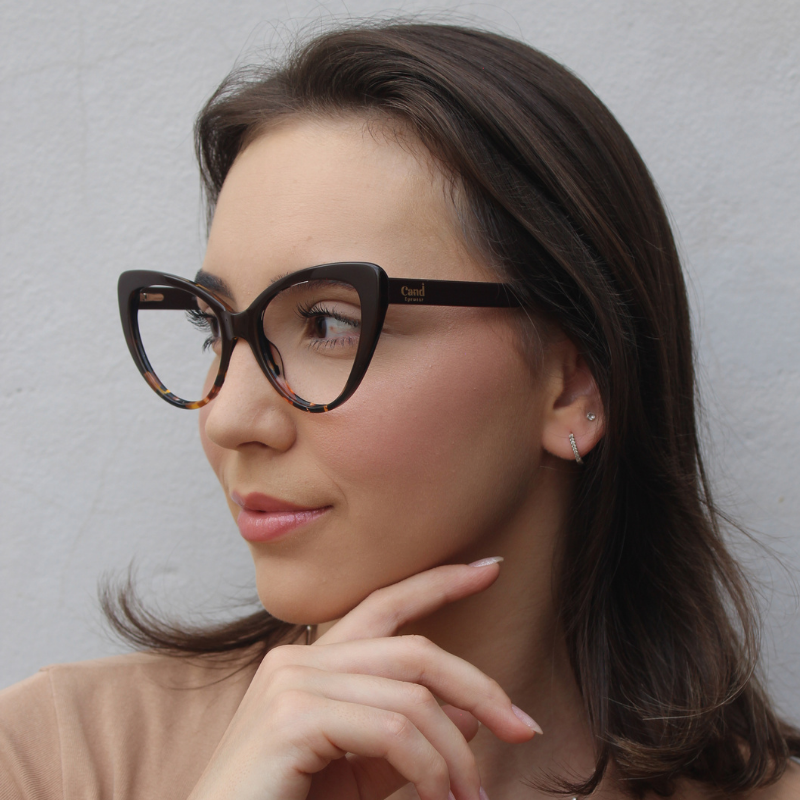 Óculos de Grau Feminino Acetato - Lille®