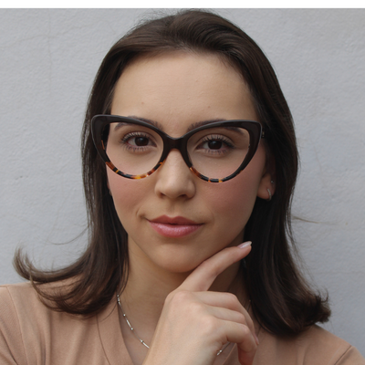 Óculos de Grau Feminino Acetato - Lille®