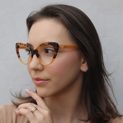 Óculos de Grau Feminino Acetato - Lille®