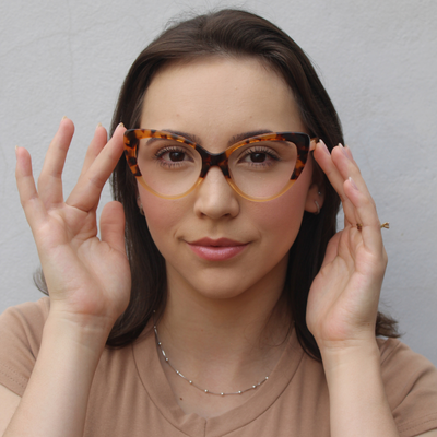 Óculos de Grau Feminino Acetato - Lille®