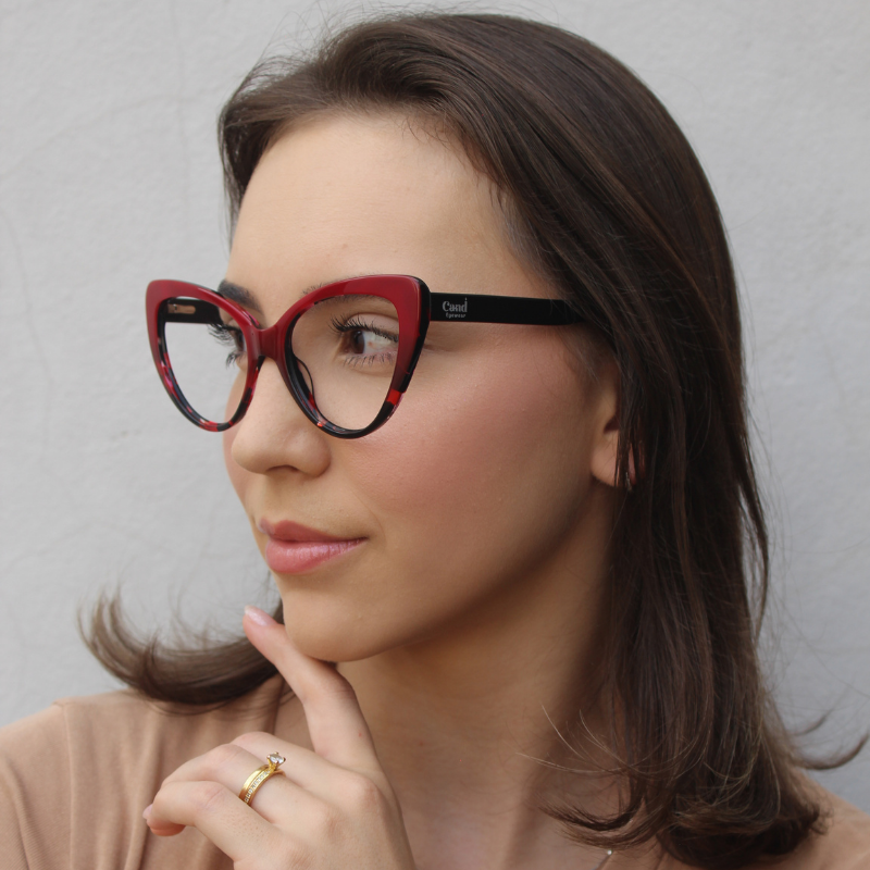 Óculos de Grau Feminino Acetato - Lille®