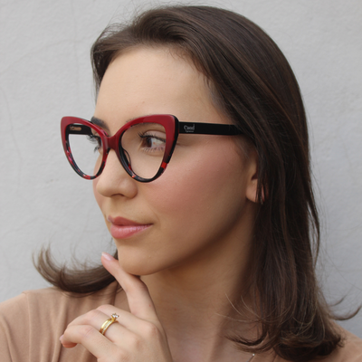 Óculos de Grau Feminino Acetato - Lille®