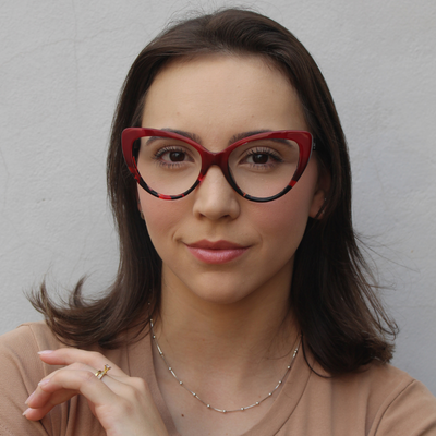 Óculos de Grau Feminino Acetato - Lille®