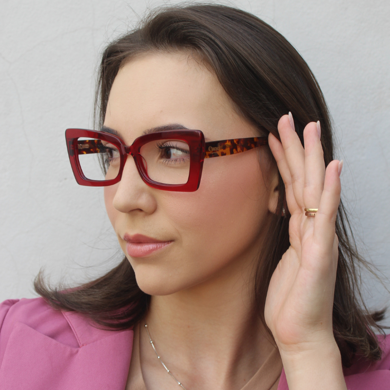 Óculos de Grau Feminino Acetato - Mônaco®