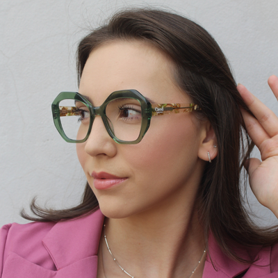 Óculos de Grau Feminino Acetato - Nápoles®