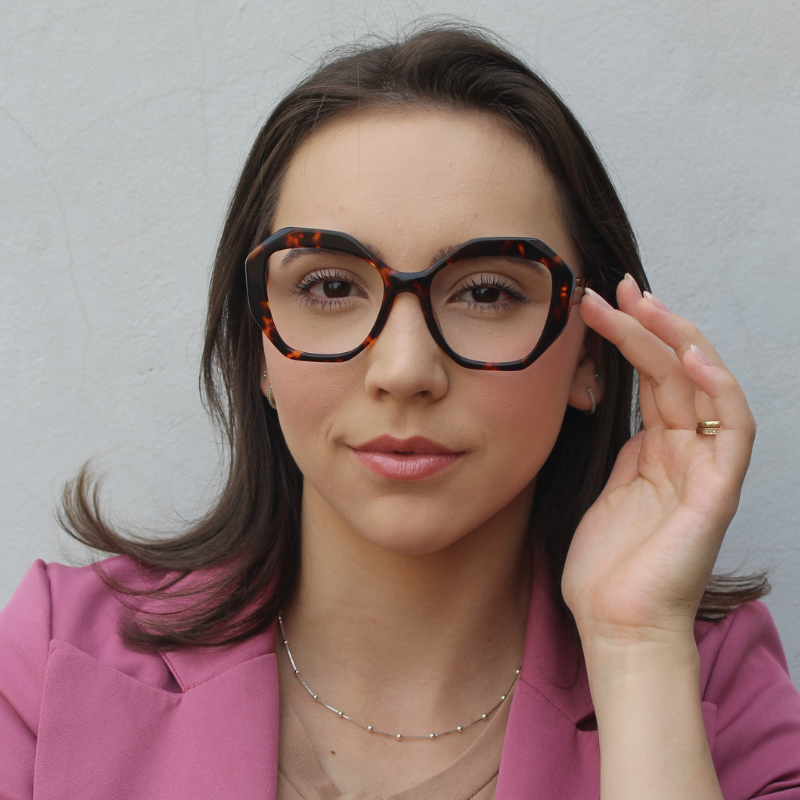 Óculos de Grau Feminino Acetato - Nápoles®