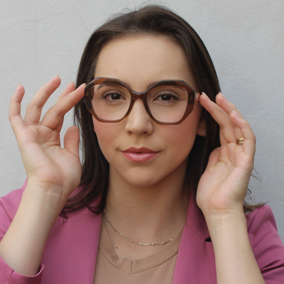 Óculos de Grau Feminino Acetato - Nápoles®