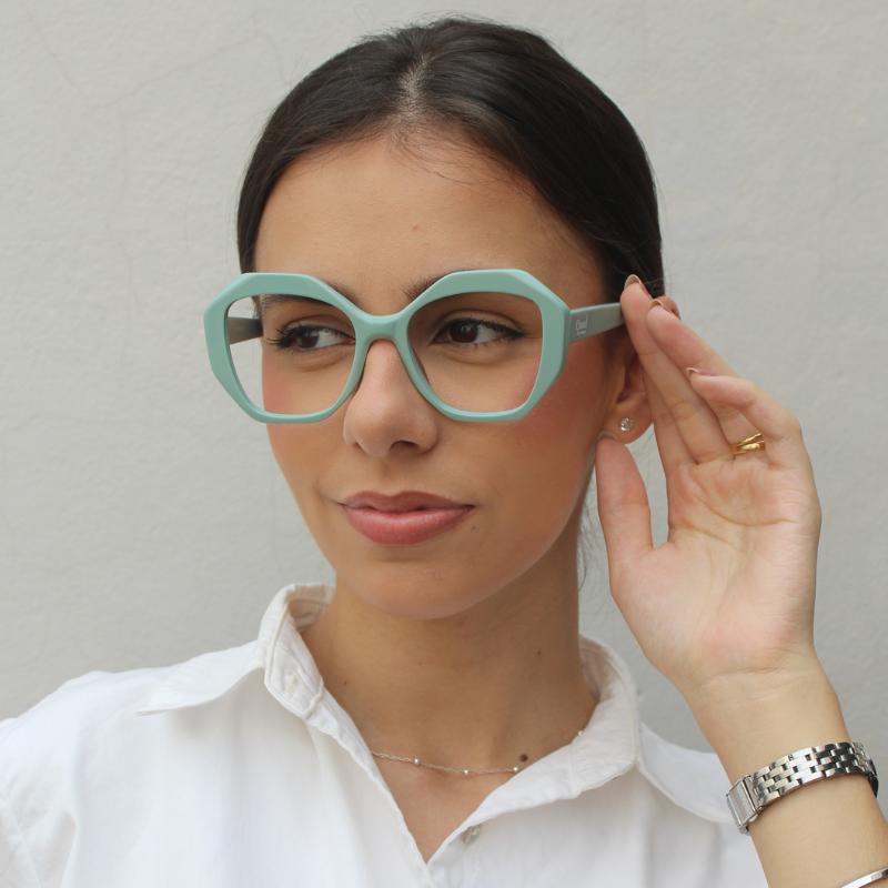 Óculos de Grau Feminino Acetato - Nápoles®