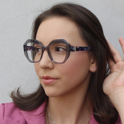 Óculos de Grau Feminino Acetato - Nápoles®