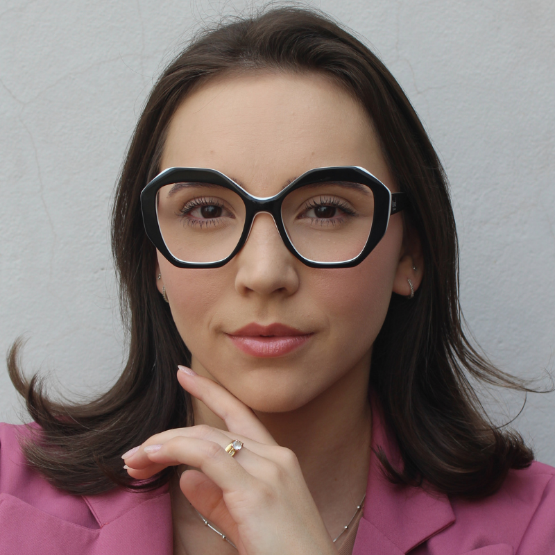 Óculos de Grau Feminino Acetato - Nápoles®