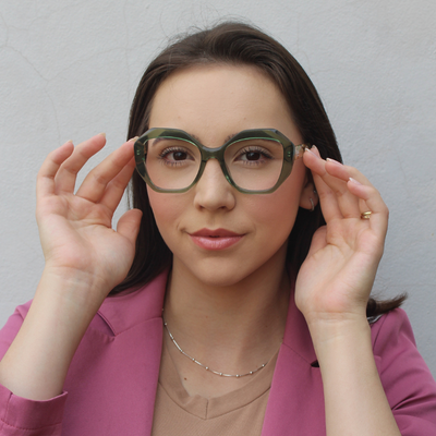 Óculos de Grau Feminino Acetato - Nápoles®