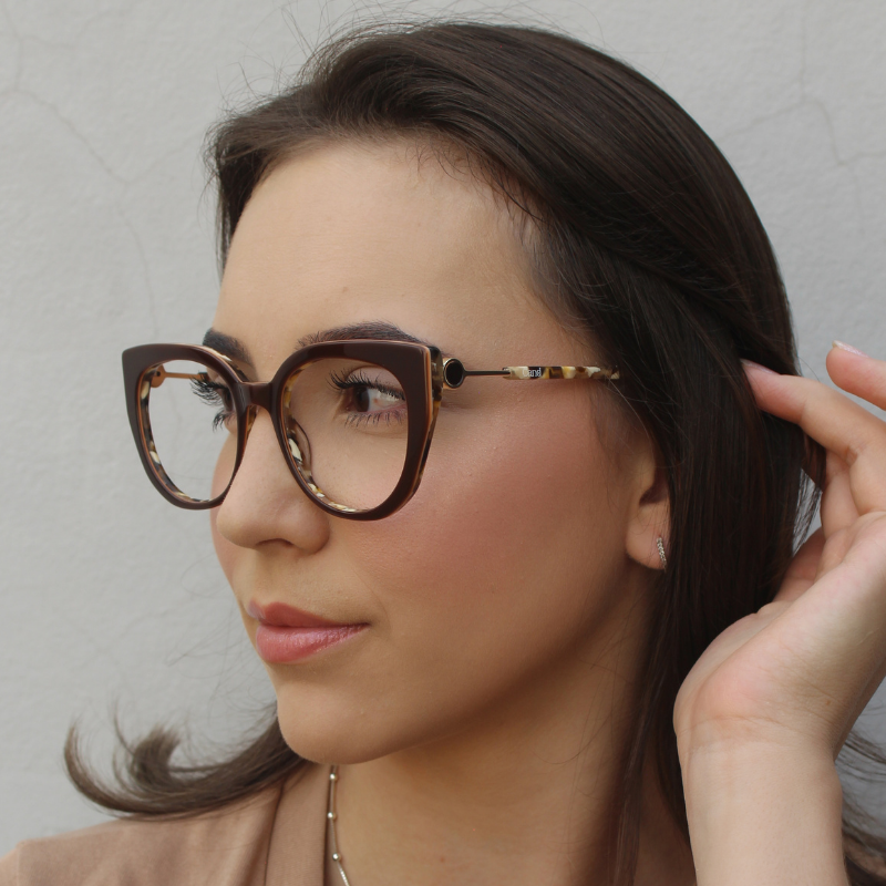 Óculos de Grau Feminino Acetato - Suécia®