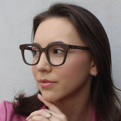 Óculos de Grau Feminino Acetato - Varsóvia®