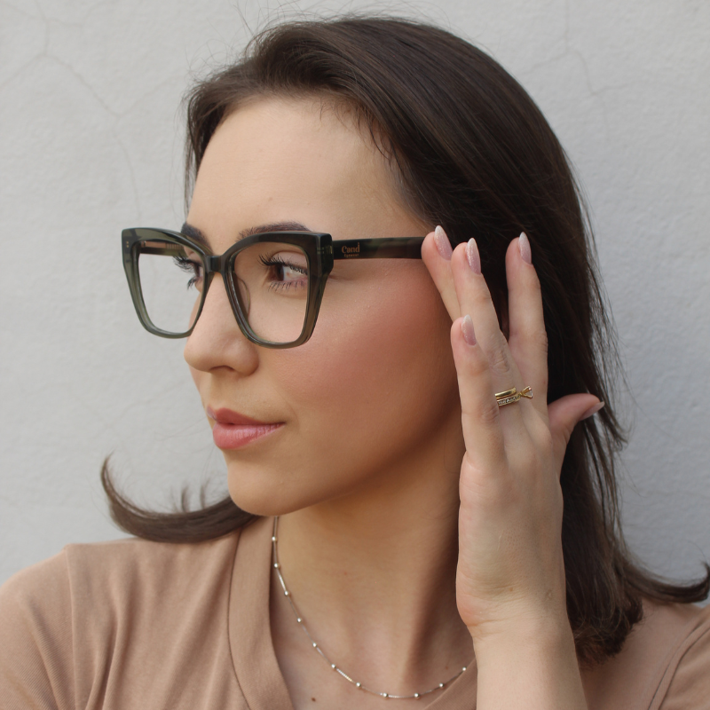 Óculos de Grau Feminino Acetato - Viterbo®