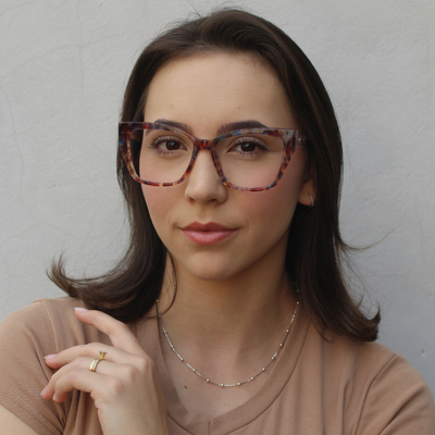 Óculos de Grau Feminino Acetato - Viterbo®