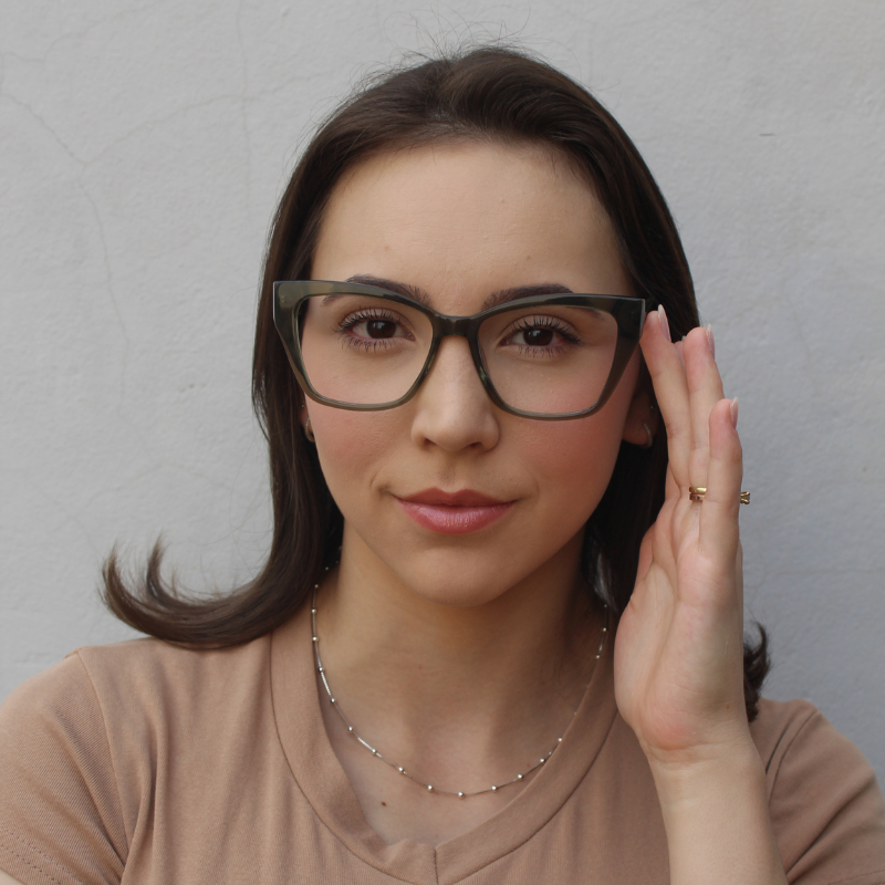 Óculos de Grau Feminino Acetato - Viterbo®