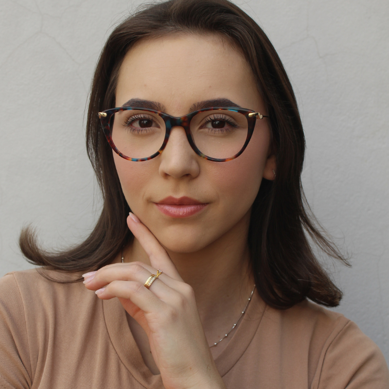 Óculos de Grau Feminino Acetato - Carlifórnia®