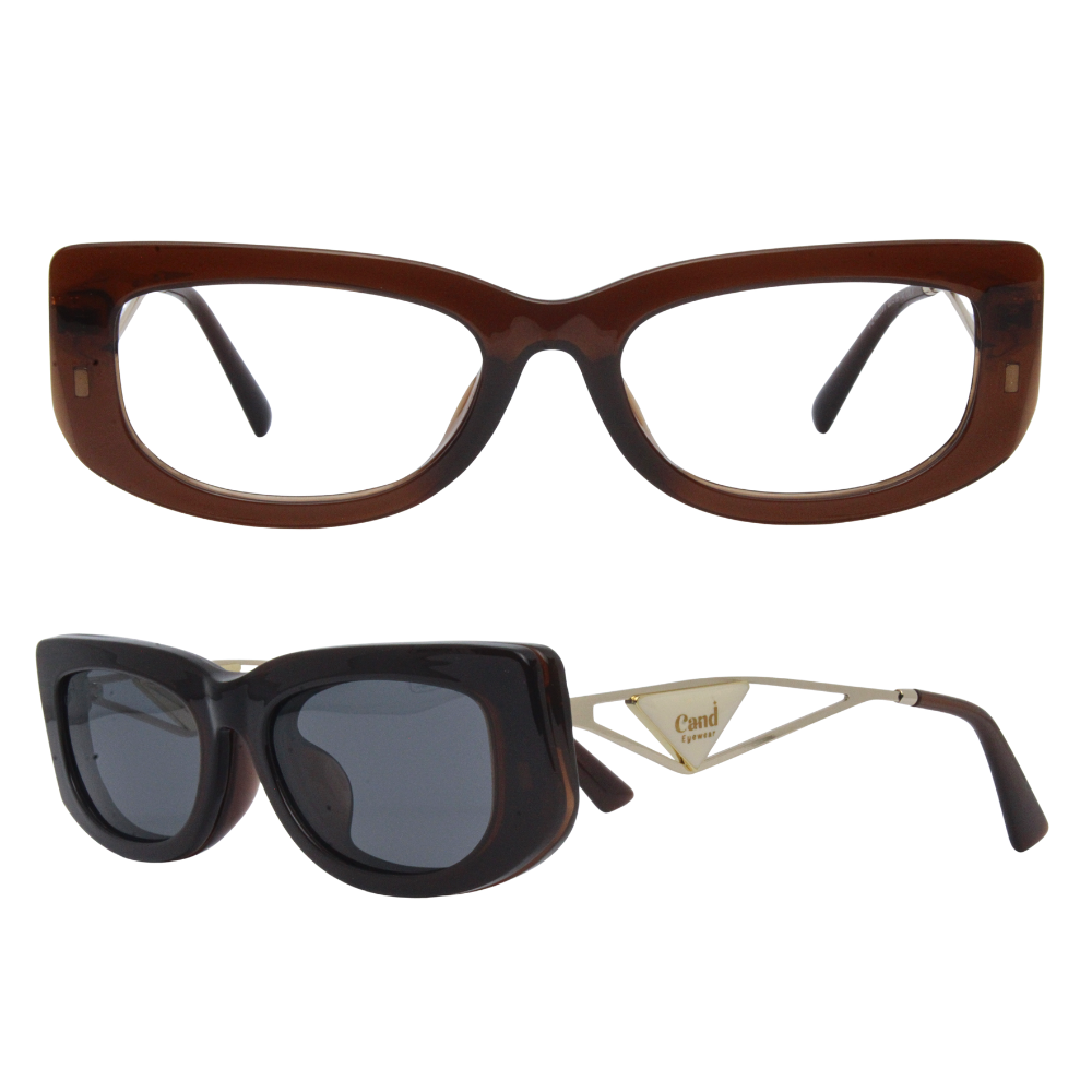 Óculos de Grau 2 em 1 Clip-On Feminino - Lecce®