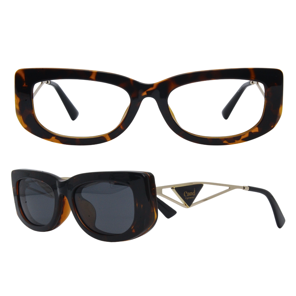 Óculos de Grau 2 em 1 Clip-On Feminino - Lecce®