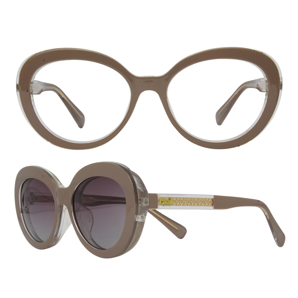 Óculos de Grau 2 em 1 Clip-On Feminino - Nancy®