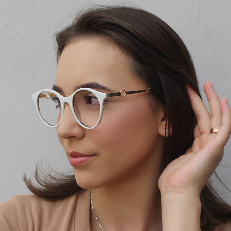 Óculos de Grau Feminino Acetato - Naxos®