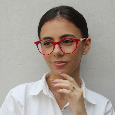 Óculos de Grau Feminino Acetato - Naxos®